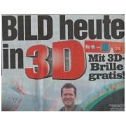 Bildzeitung volledig in 3D