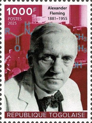 Filatelistische aandacht voor: Alexander Fleming (124)
