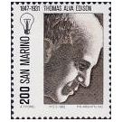 Filatelistische aandacht voor: Thomas Alva Edison (3)