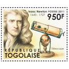 Filatelistische aandacht voor: Sir Isaac Newton (3)