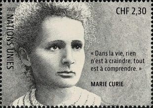 Filatelistische aandacht voor: Pierre en Marie Curie (22)