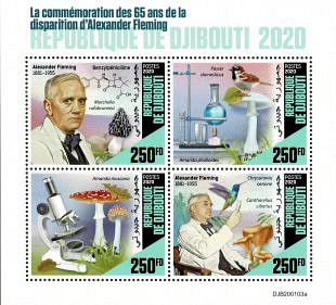 Filatelistische aandacht voor: Alexander Fleming (1)