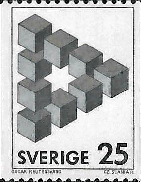 Oscar Reutersvärd de pionier van de onmogelijke driehoek