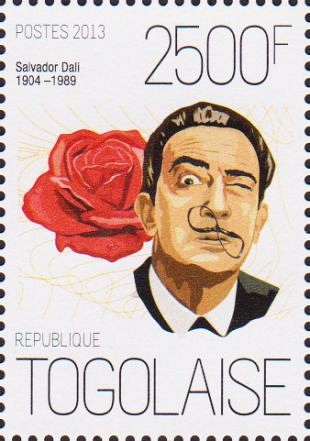 Filatelistische aandacht voor: Salvador Dalí (19)