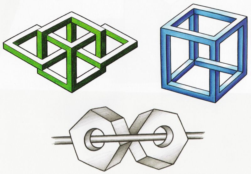 Ongebruikt Kunst van het ontwerpen en tekenen van optische illusies UH-68