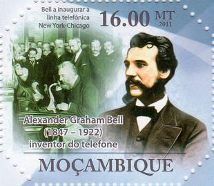 Filatelistische aandacht voor: Alexander Graham Bell (7)