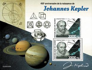 Filatelistische aandacht voor: Johannes Kepler (6)