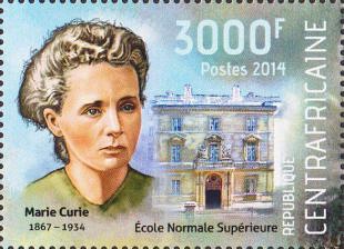 Filatelistische aandacht voor: Pierre en Marie Curie (2)