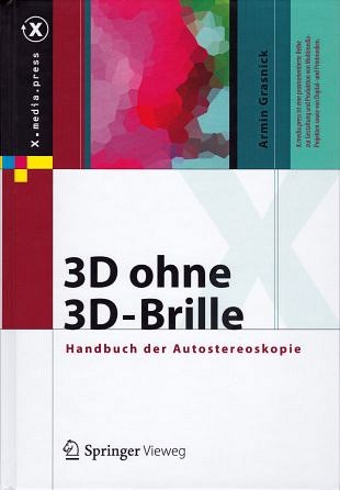 Handboek autostereoscopie toont 3D zonder een 3D-bril