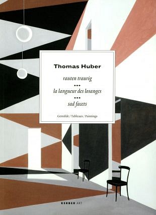 Kunstenaar Thomas Huber schildert ruimtelijke figuren