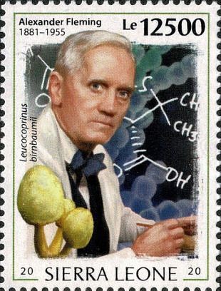 Filatelistische aandacht voor: Alexander Fleming (9)