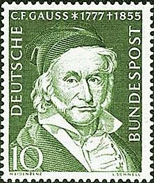 Carl Friedrich Gauss (1777-1855)