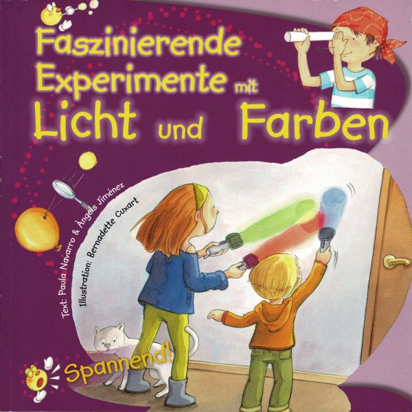 Kinderen leren stap-voor-stap veel over licht kleur - Optische