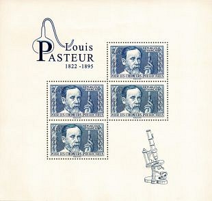 Filatelistische aandacht voor: Louis Pasteur (16)