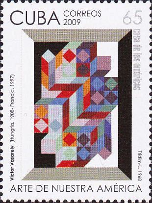 Kunst van Victor Vasarely vormde basis voor Op Art (2)