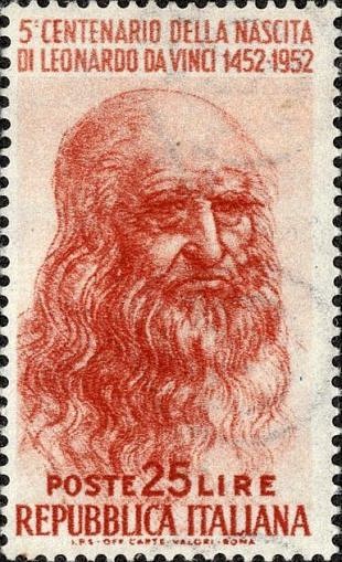 Filatelistische aandacht voor: Leonardo da Vinci (7)